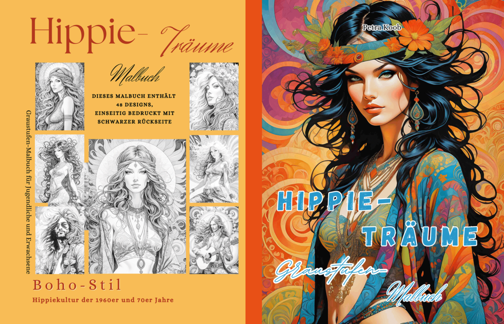 Hippie-Träume aus der Hippie-Zeit. 1970er und 1960er Jahre